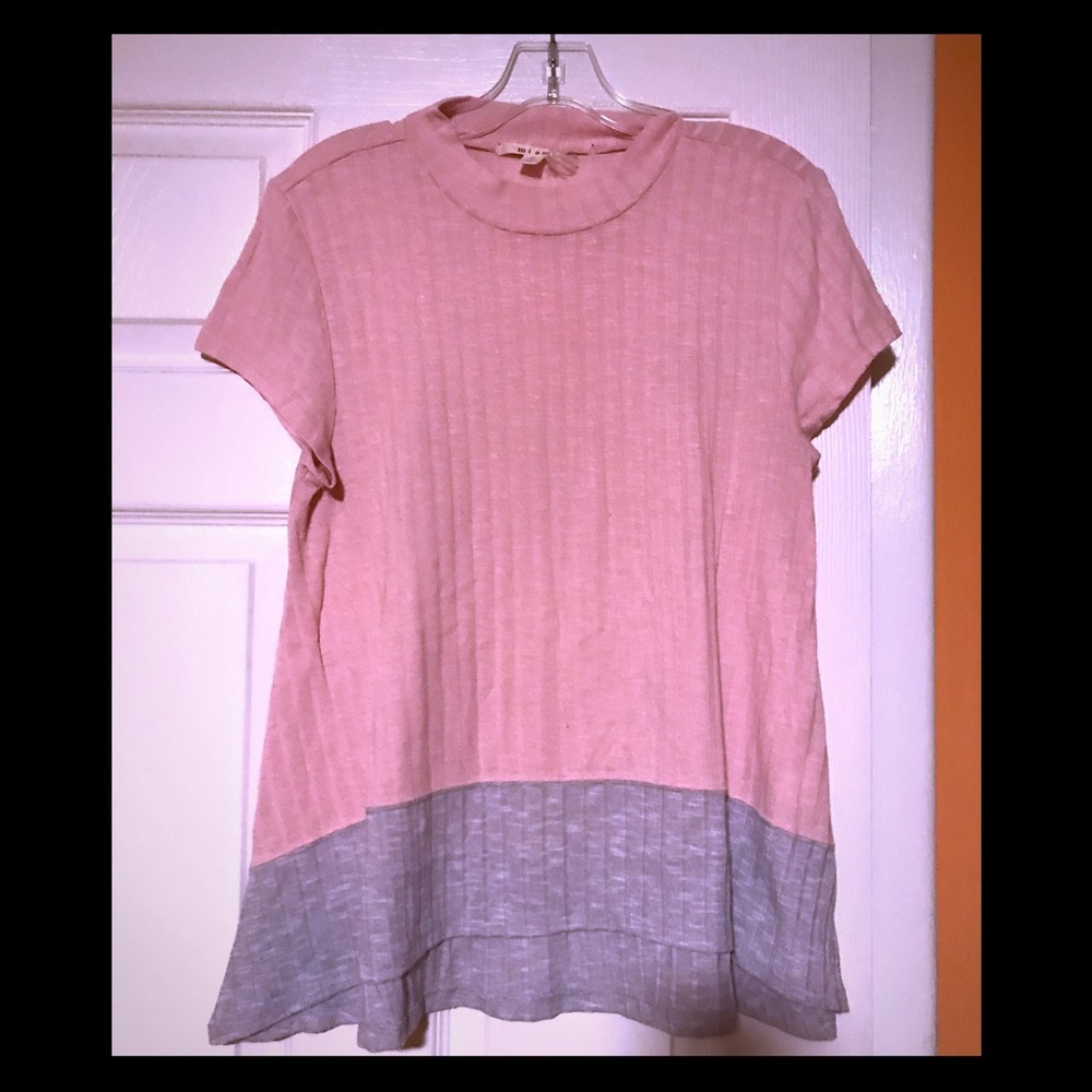 Warm knit top